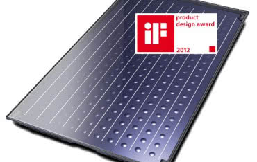 Kolektor marki Buderus otrzymał nagrodę "iF product design award 2012"
